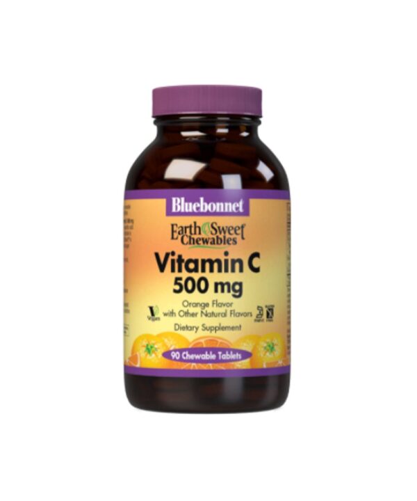 Bluebonnet Chewables Vitamin C 500mg 90Caps