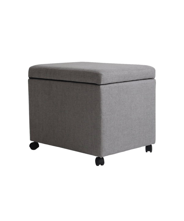 Velvet Seat Pouffe Stool